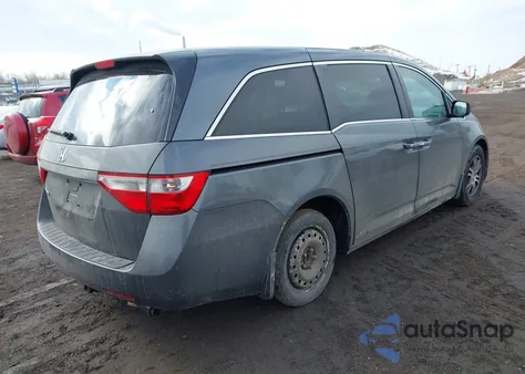 2011 Honda Odyssey Ex from USA, damaged, VIN 5FNRL5H42BB009452